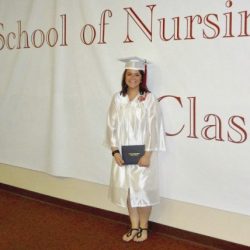 Sarah is a nursing graduate of 5 years