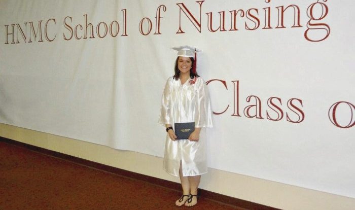 Sarah is a nursing graduate of 5 years