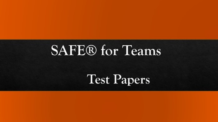 Safe for teams 6.0 exam questions and answers pdf