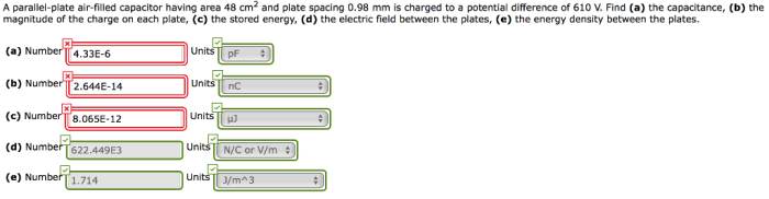 Capacitor formula derivation